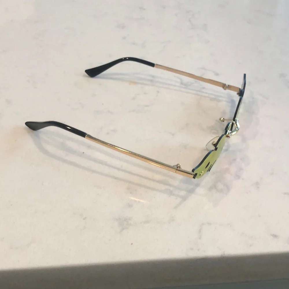 Source Unknown Red Flame Sunglasses